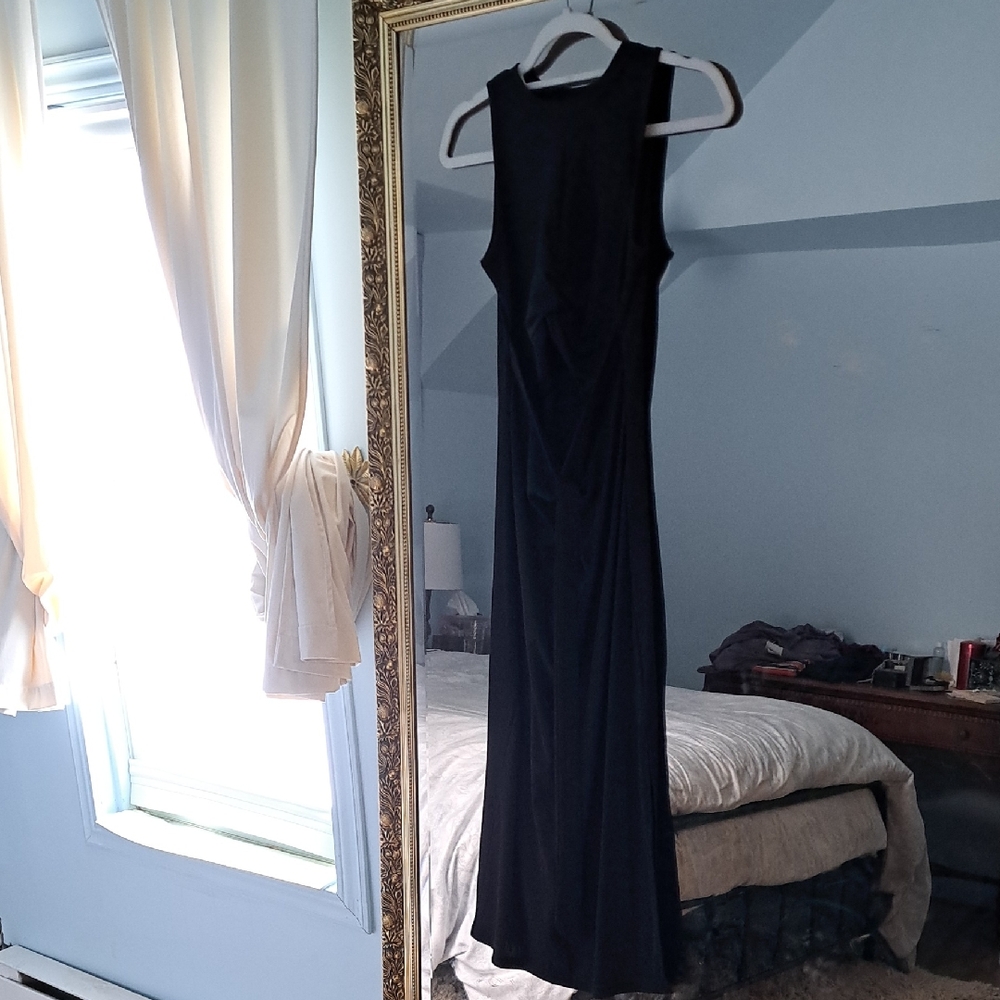 Amazon Black Midi Dress